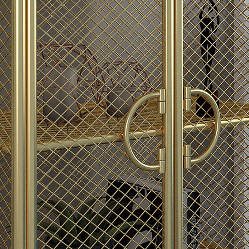 Scandinavian Vertical Standard Bookcase Iron Bookcase with Door Clearhalo 'Bookcases' 'furn' 'furn_bookcases' 'Furniture' 'furniture_bookcases' 'Office Furniture' 1200x1200_2d0f9b54-fb28-47f0-8d6f-31bf7358dcd0