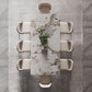 Luxury Sintered Stone Top Dining Set Rectangle 1/3/4/5/6/9 Pieces Dining Room Table Set