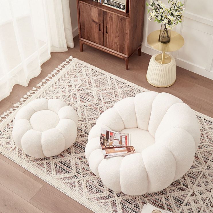 Contemporary Papasan Chair with Sewn Pillow Back and Solid Wood Frame Clearhalo 'Accent Chairs' 'accent_chairs' 'Chairs & Seating' 'furn' 'furn_accent_chairs' 'Furniture' 'Living Room Furniture' 1200x1200_2d13b89b-6d3f-4241-a3ef-c1ca5bf41b63
