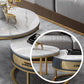 Slate Round Frame Coffee Table Nesting Modern Coffee Table Set Clearhalo 'Coffee & Accent Tables' 'Coffee Tables' 'coffee_tables' 'furn' 'furn_coffee_tables' 'Furniture' 'Living Room Furniture' 1200x1200_2d15d351-00a5-478a-929c-fa969ab73915