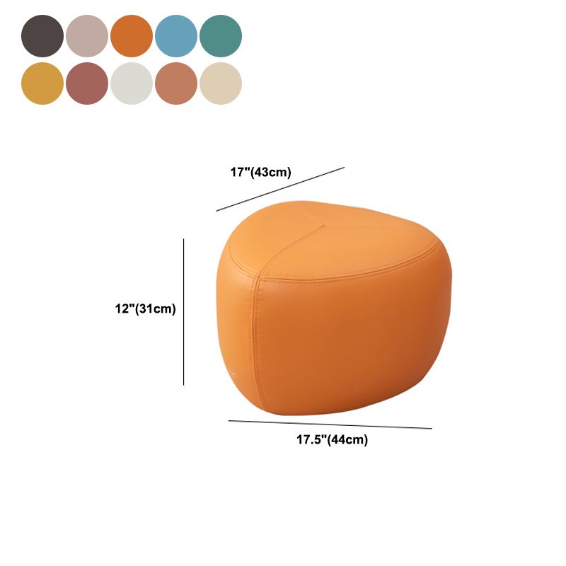 Fade resistent specialiteit Ottomaanse hedendaagse faux leer pouf