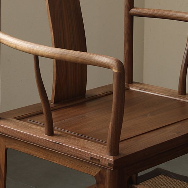 Modern Kitchen Dining Chair Solid Wood Open Back Dining Chair Clearhalo 'Dining Chairs' 'Dining Tables & Seating' 'dining_chair' 'furn' 'furn_dining_chair' 'Furniture' 'Kitchen & Dining Furniture' 1200x1200_2d17e7cb-35cd-431b-9864-f23679af9bfd