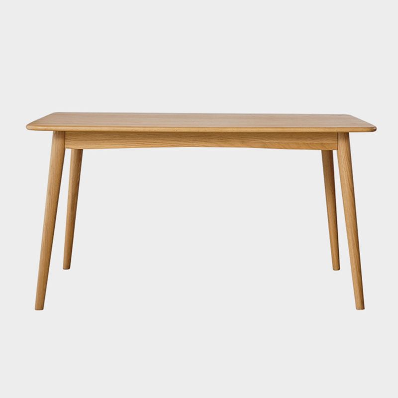 Rectangle Contemporary Solid Wood Dining Room Set with 4 Legs Table Dining Table Sets Clearhalo 'Dining Room Sets' 'Dining Tables & Seating' 'dining_room_set' 'Furniture' 'furniture_dining_room_set' 'Kitchen & Dining Furniture' 'kitchen&dining_furn' 'kitchen' 1200x1200_2d19d658-9fa0-42b5-8e34-7ec4a9278a37