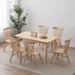 Minimalist Style Solid Wood Dining Room Set with Traditional Height Table and 4 Legs Base Clearhalo 'Dining Room Sets' 'Dining Tables & Seating' 'dining_room_set' 'furn' 'furn_dining_room_set' 'Furniture' 'furniture_dining_room_set' 'Kitchen & Dining Furniture' 'kitchen&dining_furn' 'kitchen' 1200x1200_2d1a60bb-24df-468c-8917-1bd22cefdaec