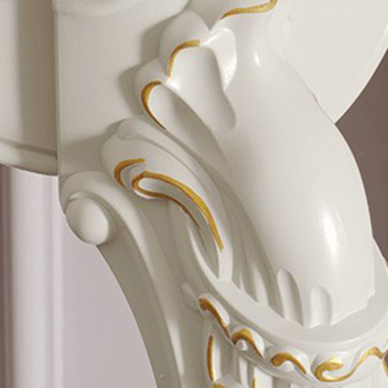 Forma libera da forma contemporanea tavolo da divano console in legno in bianco