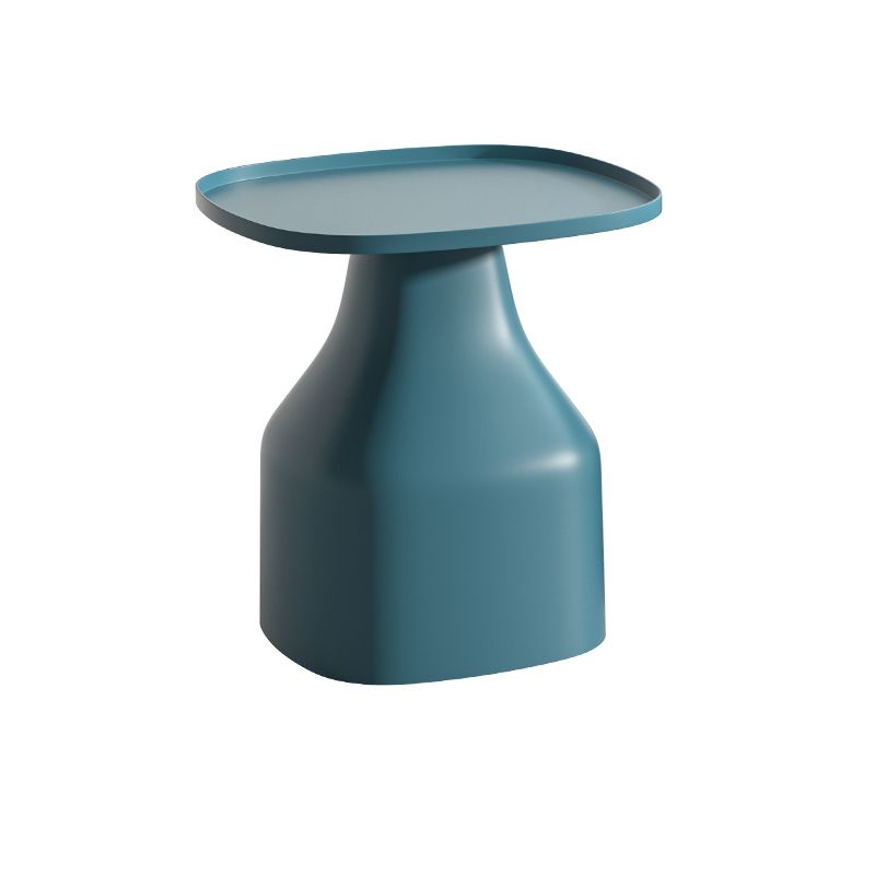 Moderne plastic nachttafel ronde niet-opslag 18 inch h bed nachtkastje