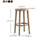 Contemporary Style Bar-stool Wooden Counter Bar Stool for Kitchen
