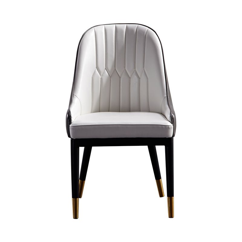 Dining Room Side Chairs Glam Solid Wood Kitchen Armless Chair for Home Clearhalo 'Dining Chairs' 'Dining Tables & Seating' 'dining_chair' 'furn' 'furn_dining_chair' 'Furniture' 'furniture_dining_chair' 'Kitchen & Dining Furniture' 1200x1200_2d1ce8bf-3ef6-4bb4-9bac-4f9e0843eaa2