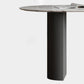Sintered Stone Double Pedestal Table Simplicity Dining Table Oval for Home Clearhalo ' dining_table' 'Dining Tables & Seating' 'Dining Tables' 'furn' 'furn_dining_table' 'Furniture' 'furniture_dining_table' 'Kitchen & Dining Furniture' 'kitchen&dining_furn' 'kitchen' 'kitchen_dining_table' 1200x1200_2d213b37-a3ff-4a1a-b738-3f6c32b02e43