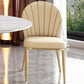 Nordic Sintered Stone Top Dining Set Rectangle 1/3/4/5/7 Pieces Dinette Table Set