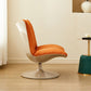 Silla giratoria de Parsons con base de metal redonda y de espalda fija para la sala de estar