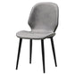 Contemporary Style Dining Chairs Kitchen Armless Wingback Chairs with Metal Legs Clearhalo 'Dining Chairs' 'Dining Tables & Seating' 'dining_chair' 'furn' 'furn_dining_chair' 'Furniture' 'furniture_dining_chair' 'Kitchen & Dining Furniture' 1200x1200_2d2becd6-dda9-4edf-bd4d-b3bb39c21b64