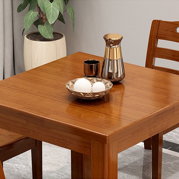 Industrial Style Dining Site Table Square Rubberwood Solid Wood Furniture Clearhalo ' dining_table' 'Dining Tables & Seating' 'Dining Tables' 'furn' 'furn_dining_table' 'Furniture' 'furniture_dining_table' 'Kitchen & Dining Furniture' 'kitchen&dining_furn' 'kitchen' 'kitchen_dining_table' 1200x1200_2d2fb590-ea34-49d8-a824-cb698c7ebbc7