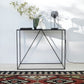 Rectangle Table accent de console contemporaine