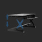 Modern Black Office Desk Height Adjustable Writing Desk for Home Office