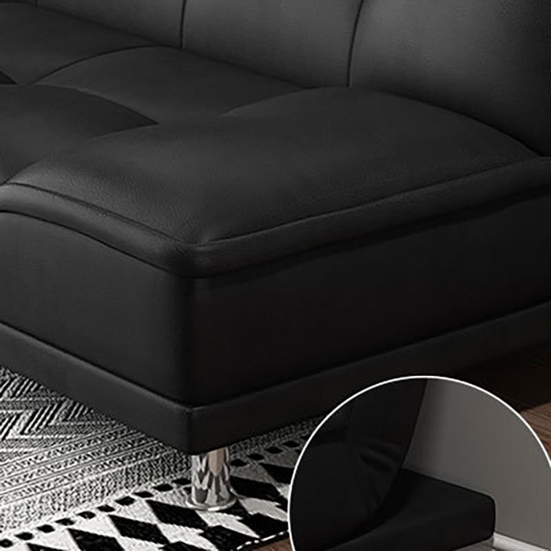 Pure Color Armless Sofa Square Seating for Living Room Bonus Room Clearhalo 'furn' 'furn_sofas' 'Furniture' 'furniture_sofas' 'kitchen' 'kitchen_sofas' 'Living Room Furniture' 'Sofa' 'sofas' 1200x1200_2d352c25-6aef-4f34-bff6-ab75a40ae402