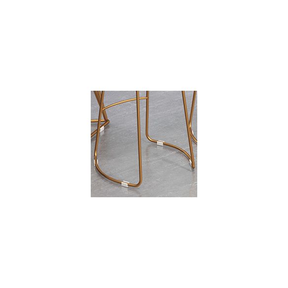 Contemporary Wood Bar Stool Metal Bar Stool with Contoured Seat Clearhalo 'Bar Furniture' 'Bar Stools' 'bar_stools' 'furn' 'furn_bar_stools' 'Furniture' 'Kitchen & Dining Furniture' 1200x1200_2d3eba5a-d4f8-4081-964c-08f4bfdb2021