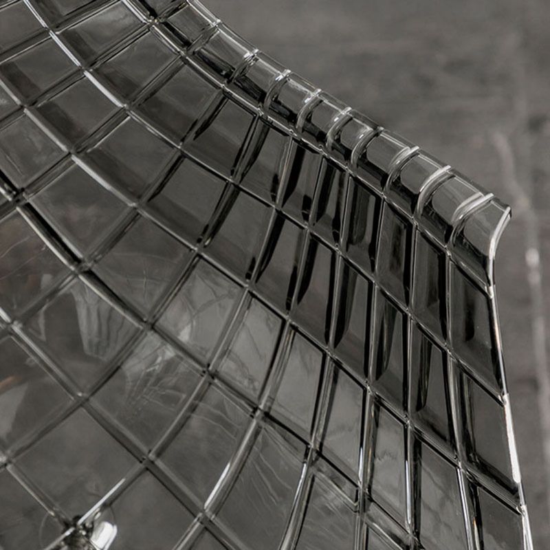 Contemporary Style Dining Chairs Arm Chairs for Kitchen with Metal Legs