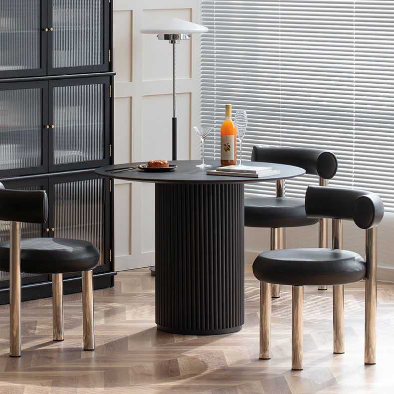 Contemporary Style Side Chair Metal Open Back Dining Room Chair for Home Clearhalo 'Dining Chairs' 'Dining Tables & Seating' 'dining_chair' 'furn' 'furn_dining_chair' 'Furniture' 'Kitchen & Dining Furniture' 1200x1200_2d45b301-6fd4-48f7-a501-d4ffd2a0bb13