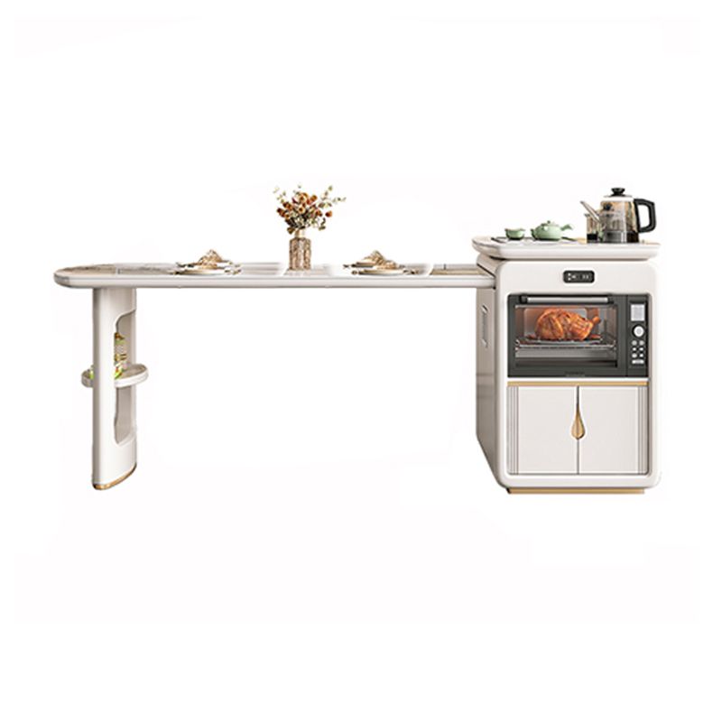 Glam Kitchen Stone Furniture 2/3/5/6/7 Pcs Standard Height Versatile Dining Room Table Set Clearhalo 'Dining Room Sets' 'Dining Tables & Seating' 'dining_room_set' 'furn' 'furn_dining_room_set' 'Furniture' 'Kitchen & Dining Furniture' 1200x1200_2d46ffa0-55bf-485f-912b-36a0c835bdb0