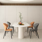 Metal Contemporary Free Form Table White Marble Top Table for Dining Room and Kitchen Clearhalo ' dining_table' 'Dining Tables & Seating' 'Dining Tables' 'furn' 'furn_dining_table' 'Furniture' 'furniture_dining_table' 'Kitchen & Dining Furniture' 'kitchen&dining_furn' 'kitchen' 'kitchen_dining_table' 1200x1200_2d478072-b1b9-4b84-ad14-fc03208d969a