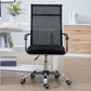 Chaise de bureau moderne Slide, hauteur de siège réglable, bras fixes avec roulettes
