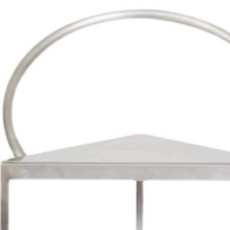 Industrial Arm Chair Metal Open Back Dining Room Chair for Dining Room