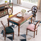 Rectangle Mid-Century Dining Site Table Rubberwood Solid Wood Dinette Table with 4-foot Clearhalo ' dining_table' 'Dining Tables & Seating' 'Dining Tables' 'furn' 'furn_dining_table' 'Furniture' 'furniture_dining_table' 'Kitchen & Dining Furniture' 'kitchen&dining_furn' 'kitchen' 'kitchen_dining_table' 1200x1200_2d4f8e4c-4fac-46f8-914a-228b605252b2