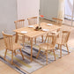 Rectangle Ash Wood Table in Nature/Walnut Modern Dining Table with 4 Legs for Restaurant Clearhalo ' dining_table' 'Dining Tables & Seating' 'Dining Tables' 'furn' 'furn_dining_table' 'Furniture' 'furniture_dining_table' 'Kitchen & Dining Furniture' 'kitchen&dining_furn' 'kitchen' 'kitchen_dining_table' 1200x1200_2d4ff15c-3731-4d55-b121-5b6258b28554