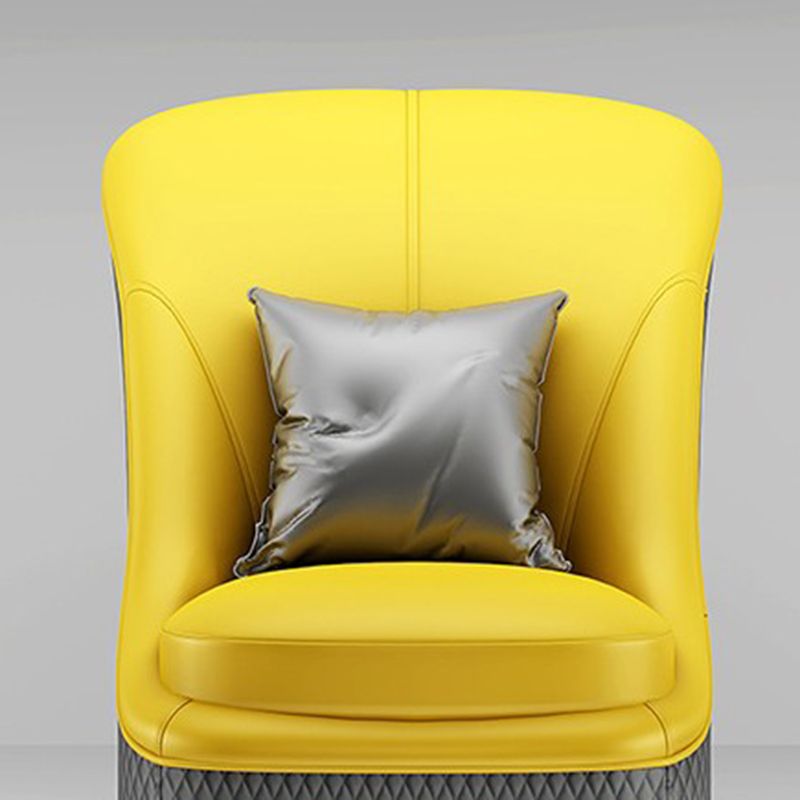 Sloped Arm Curved Sofa with Tight Back Contemporary Sofa for Apartment Clearhalo 'furn' 'furn_sofas' 'Furniture' 'Living Room Furniture' 'Sofa' 'sofas' 1200x1200_2d51060b-a7c8-490c-84e4-d1c0fae12c18