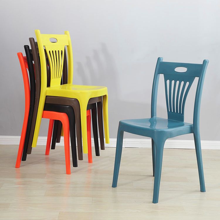 Nordic Style Dining Chairs Plastic Dining Armless Side Chairs for Kitchen (Set of 4 ) Clearhalo ' kitchen&dining_furn' 'Dining Chairs' 'Dining Tables & Seating' 'dining_chair' 'furn' 'furn_dining_chair' 'Furniture' 'furniture_dining_chair' 'Kitchen & Dining Furniture' 'kitchen' 1200x1200_2d53f5a8-78e2-4c55-ac77-56b8af38f8fa