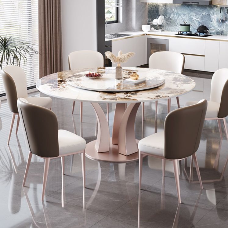 コンバーチブル焼結ストーンダイニングテーブルセット