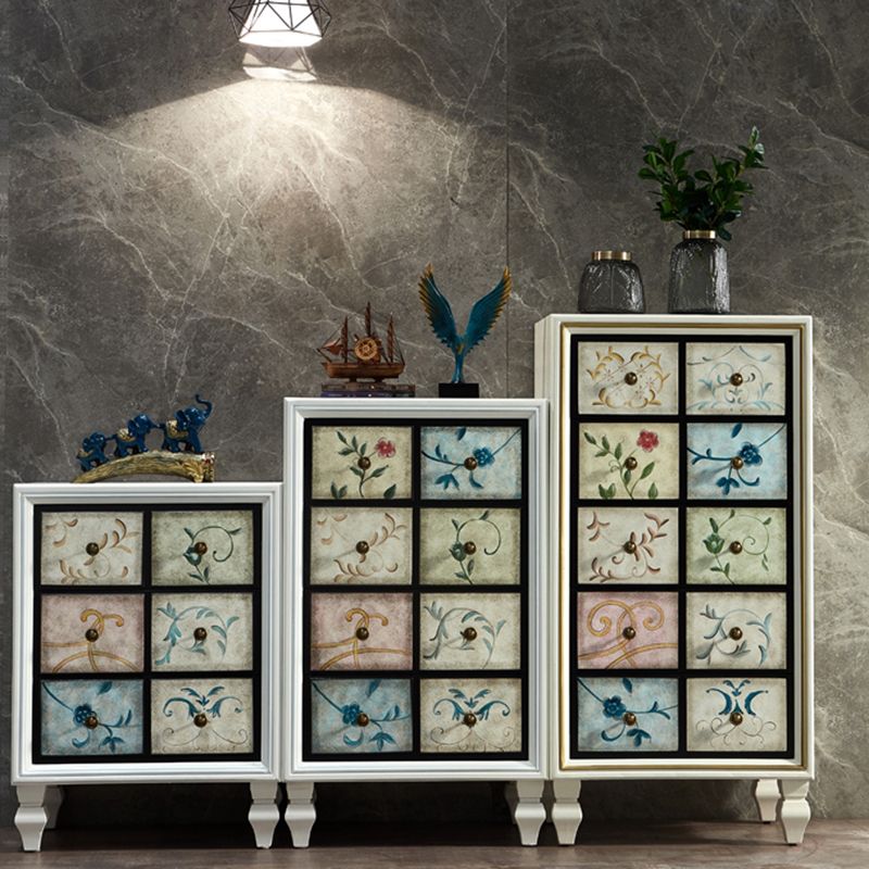 Mid-Century Modern Rectangle Side Cabinet Wood Storage Cabinet Clearhalo 'Cabinets & Chests' 'cabinets_chests' 'furn' 'furn_cabinets_chests' 'Furniture' 'Living Room Furniture' 1200x1200_2d59716b-02c0-4fea-a4f9-a5e51a554d3b