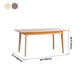 Modern Rectangle Dining Table Solid Wood 4 Legs Dining Table for Home Use Clearhalo ' dining_table' 'Dining Tables & Seating' 'Dining Tables' 'furn' 'furn_dining_table' 'Furniture' 'furniture_dining_table' 'Kitchen & Dining Furniture' 'kitchen&dining_furn' 'kitchen' 'kitchen_dining_table' 1200x1200_2d5f173c-4924-43d7-a44a-ee81f91162aa