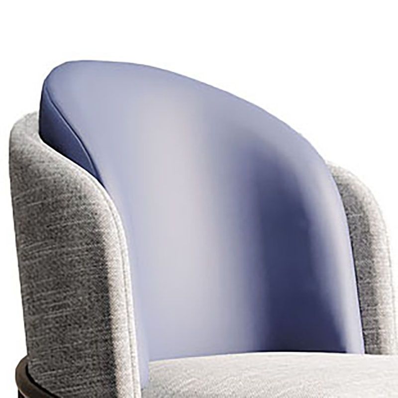 Nordic Design Armless Solid Back Chair for Home Linen Dining Chair Clearhalo 'Dining Chairs' 'Dining Tables & Seating' 'dining_chair' 'furn' 'furn_dining_chair' 'Furniture' 'furniture_dining_chair' 'Kitchen & Dining Furniture' 1200x1200_2d62122e-ab41-4a37-9397-93528bf289ff