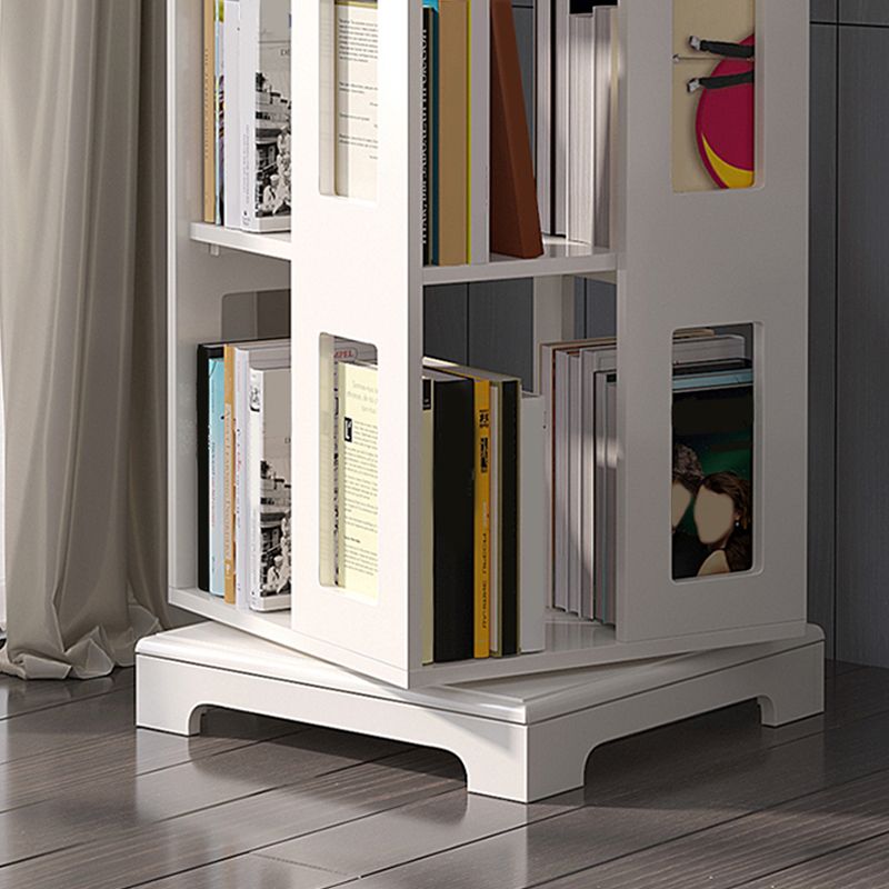 Geometric Shape Bookshelf Scandinavian Wooden Open Back Bookcase Clearhalo 'Bookcases' 'furn' 'furn_bookcases' 'Furniture' 'Office Furniture' 1200x1200_2d6ac56f-ca25-4291-a197-82a71c7e14d5