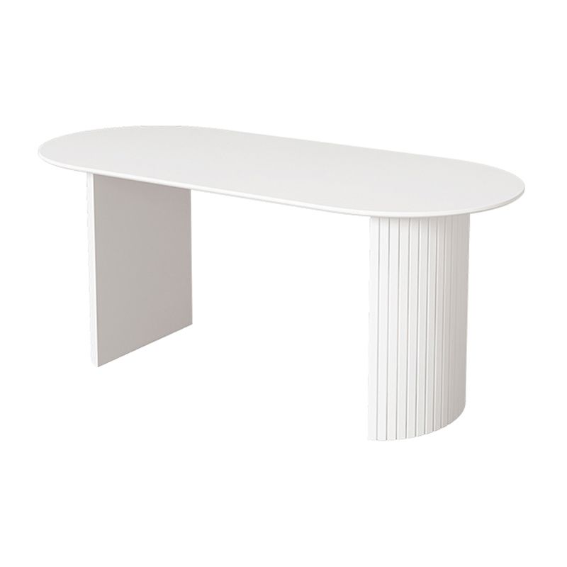 Witte eettafel eigentijdse stijl dinette tafel voor keukenhuis