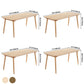 Rectangle Minimalist Dining Table Wood Color Fixed Table with Solid Wood Clearhalo ' dining_table' 'Dining Tables & Seating' 'Dining Tables' 'furn' 'furn_dining_table' 'Furniture' 'furniture_dining_table' 'Kitchen & Dining Furniture' 'kitchen&dining_furn' 'kitchen' 'kitchen_dining_table' 1200x1200_2d6bddd3-bf13-44f0-80be-4bd6da025ad1