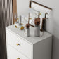 Vertical Glam Storage Chest Wooden Soft-Close Drawers Dresser with Metal Feet Clearhalo 'Bedroom Furniture' 'Dressers & Chests' 'dressers_chests' 'furn' 'furn_dressers_chests' 'Furniture' 1200x1200_2d6e23dc-3823-4a78-a437-c7b26d8f65e5
