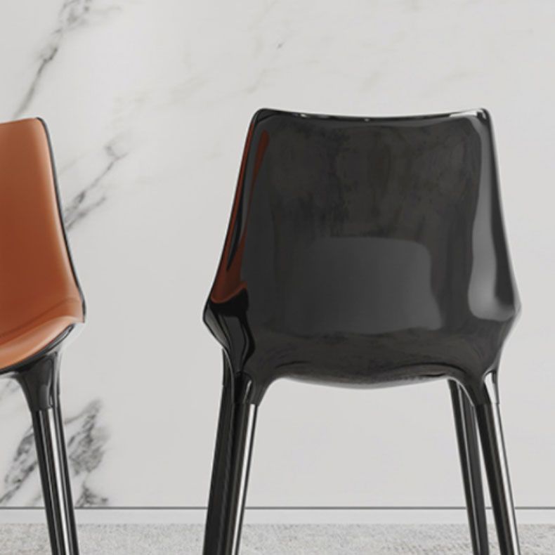 Contemporary Style Chair Metal Dining Room Chair for Dining Room Clearhalo 'Dining Chairs' 'Dining Tables & Seating' 'dining_chair' 'furn' 'furn_dining_chair' 'Furniture' 'Kitchen & Dining Furniture' 1200x1200_2d6e8f2c-6fdb-4c27-a2b7-810d7d055c5d