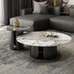 Round Coffee Table 3 Legs Slate Coffee Table Set with Metal Legs Clearhalo 'Coffee & Accent Tables' 'Coffee Tables' 'coffee_tables' 'furn' 'furn_coffee_tables' 'Furniture' 'Living Room Furniture' 1200x1200_2d72a078-d04f-4d8e-8ce2-9858203d1a07