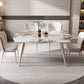 Extendable Dining Table Sintered Stone Dinner Table for Dining Room