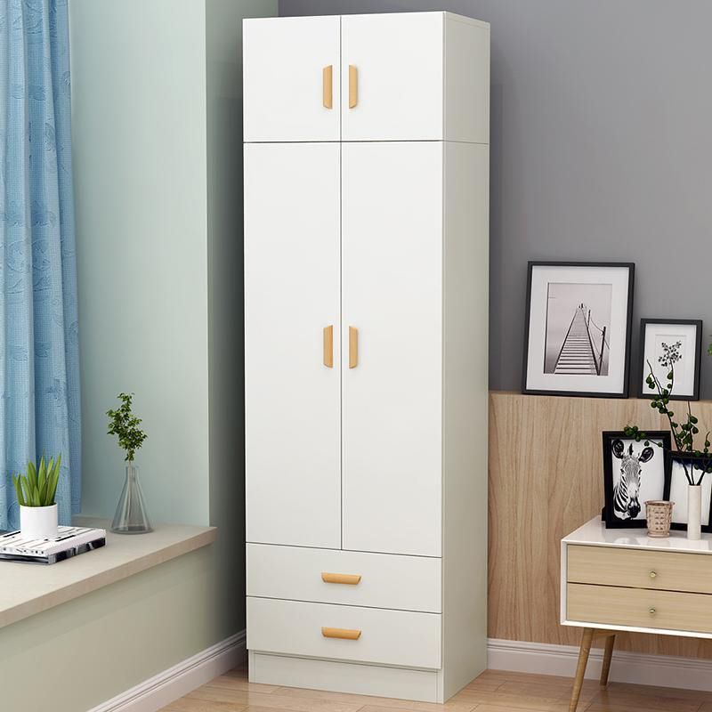 Eigentijdse stijl garderobe armoire houten garderobe kast voor slaapkamer