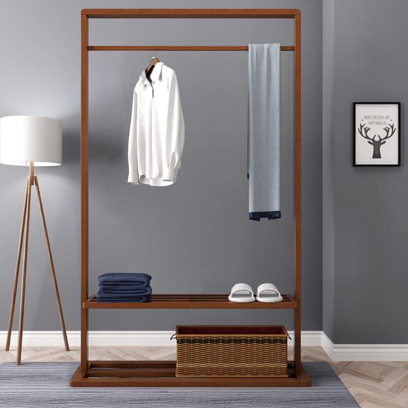 Contemporary Storage Wardrobe Bedroom Wooden Armoire with Shelves Clearhalo 'Armoires & Wardrobes' 'armoires_wardrobes' 'Bedroom Furniture' 'furn' 'furn_armoires_wardrobes' 'Furniture' 1200x1200_2d770abb-166c-403c-ba11-483adf6e460a