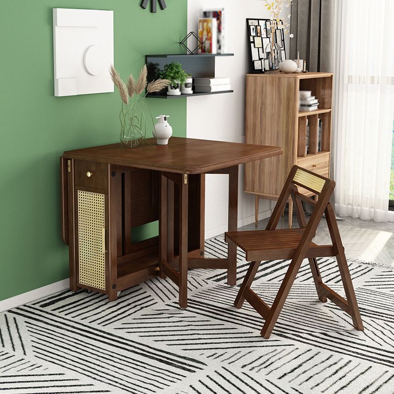 Table de pliage du milieu du siècle