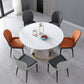 Extendable Modern Kitchen Dining Furniture Set with Sintered Stone Table Dining Room Table Set Clearhalo 'Dining Room Sets' 'Dining Tables & Seating' 'dining_room_set' 'furn' 'furn_dining_room_set' 'Furniture' 'furniture_dining_room_set' 'Kitchen & Dining Furniture' 'kitchen&dining_furn' 'kitchen' 1200x1200_2d799fde-49aa-4c7c-a6cf-97483d83700e
