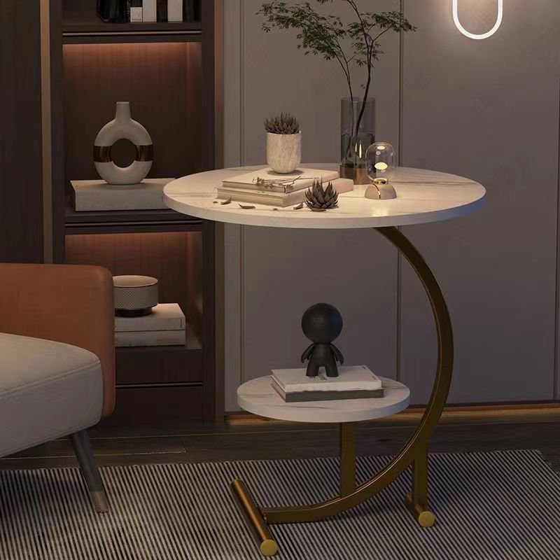 Technischer Holzbett Nachttisch offener Speicherakzentisch Nachttisch für Schlafzimmer