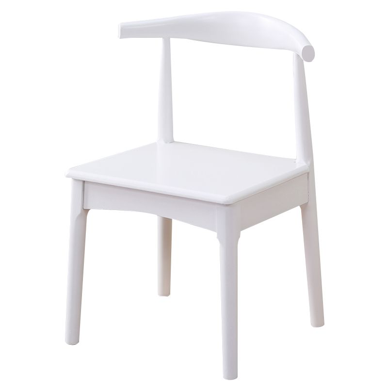 Wood Side Dining Chairs Modern Style Indoor-Outdoor Side Chair Clearhalo 'Dining Chairs' 'Dining Tables & Seating' 'dining_chair' 'furn' 'furn_dining_chair' 'Furniture' 'Kitchen & Dining Furniture' 1200x1200_2d817e1a-7b71-478e-a822-f52c2d5a8251
