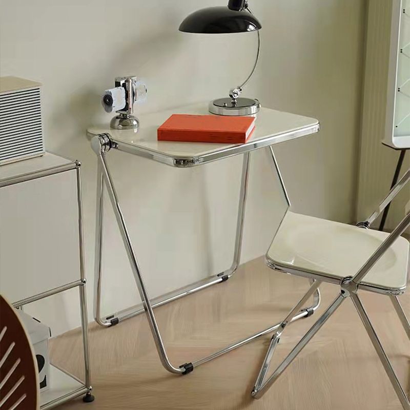 Vouwend acryl rechthoekige schrijfbureau moderne vergaderbureau voor thuis
