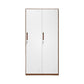 Contemporary Style Wardrobe Metal Home Wardrobe Closet with Locks